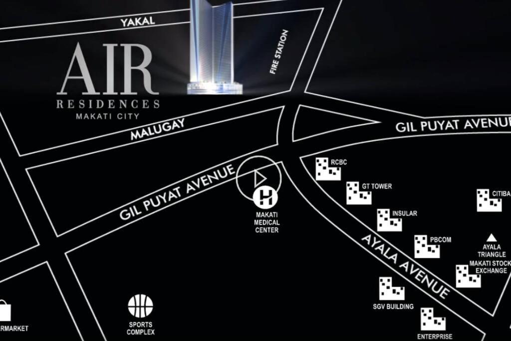 Great View 1 Bedroom Condo In Makati Near Trident Tower 马尼拉 外观 照片